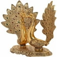 thumbnail image 3 of Swadeshi Desire Metal Pair of Kissing Peacock Love Birds for Home and Office Decor Metal Gift Item Decorative Showpieces, 3 of 4