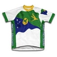 thumbnail image 1 of Christmas Island Flag Short Sleeve Cycling Jersey  for Men - Size 3XL, 1 of 3