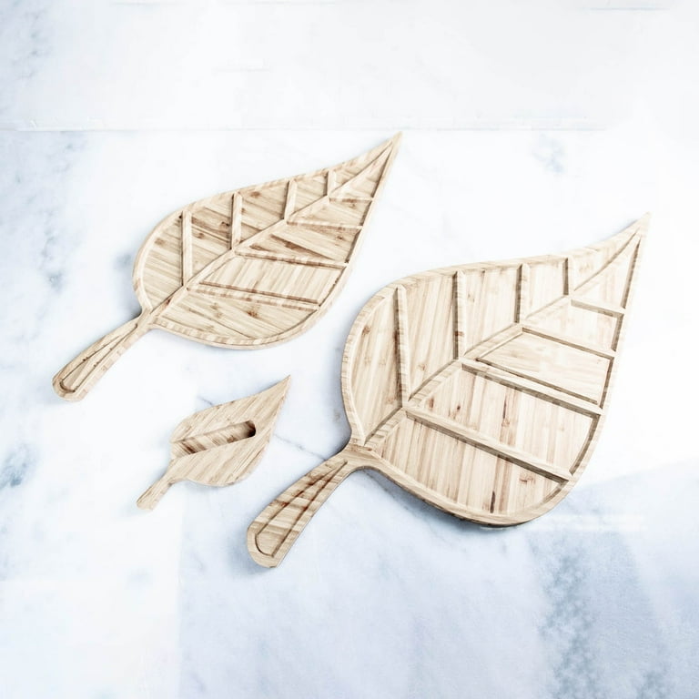 Phyboom Tableware Set Appetif Board Party Leaf Tray Wooden Handicrafts  Decorations Cooked Food