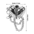 thumbnail image 2 of unbranded Anillo Abierto De Con En De Cobre Para Y, 2 of 8