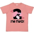 thumbnail image 3 of Inktastic 2nd Birthday 2 Year Old Girl Unicorn Girls Toddler T-Shirt, 3 of 5