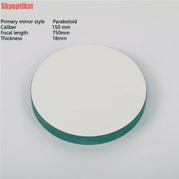 150mm F5 Newton reflector main mirror for astronomical telescope