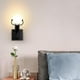 thumbnail image 2 of Aplique de pared LED para interior, lámpara de pared moderna, lámpara de metal vintage E27 para sala de estar, dormitorio, pasillo, escalera y camino., 2 of 5