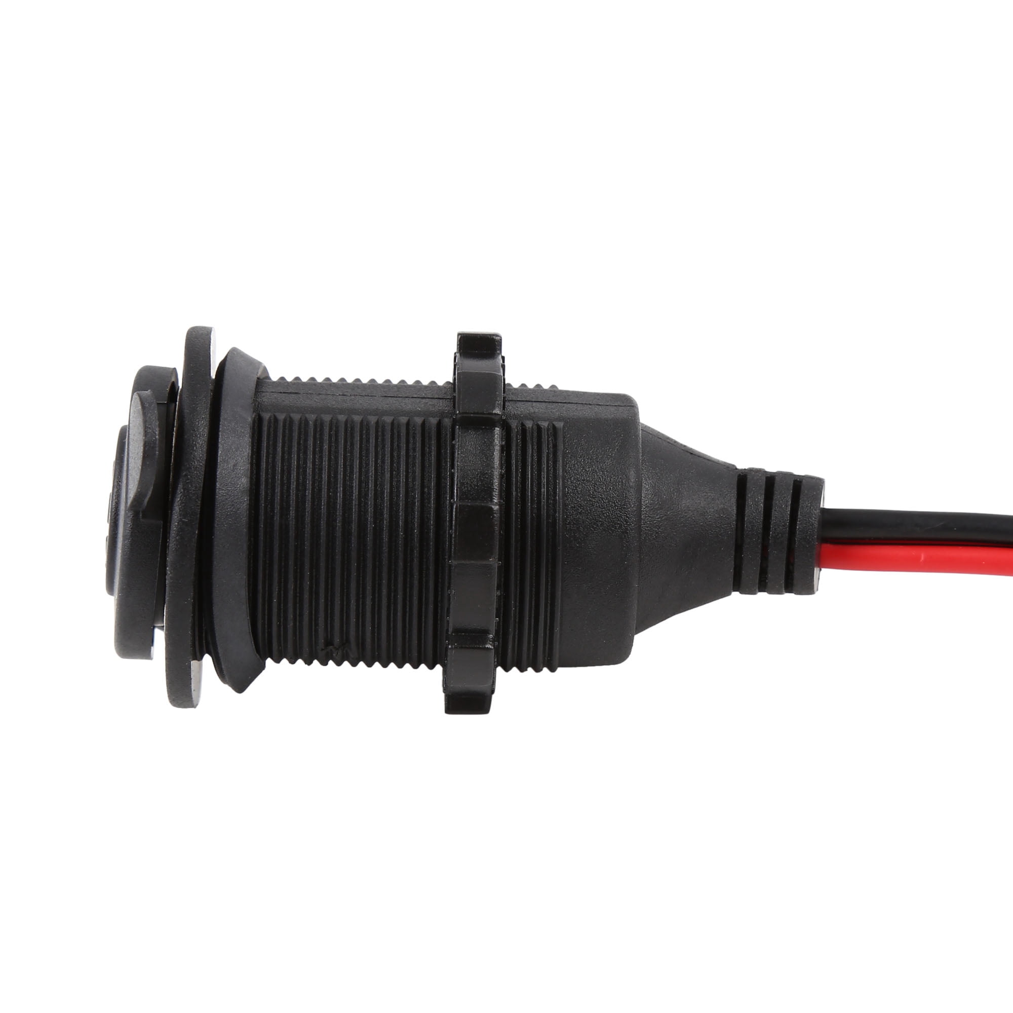 12 volt cigarette lighter socket for motorcycle 1pc 12V Power Jack Outlet Marine Metal Base Cable 160 cm length Waterproof Marine Motorcycle Car Cigarette