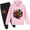 Pink, variant on Five Nights at Freddy's Sweatshirts Hooded Pullover Long Sleeve Tops and Sweatpants Set Casual Tracksuit for Teen
