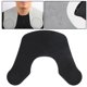 thumbnail image 2 of Collar de pelo, chal de cuello de silicona resistente al agua, tinte de pelo de salón profesional Negro Zulema capa de barbero, 2 of 8