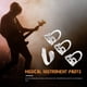 thumbnail image 1 of Tnstrumento Musical Púas ajustables para 3 dedos + 1 púa para el pulgar Púa para guitarra acústica Banjo (Plata), 1 of 6