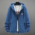 thumbnail image 3 of Parkas Abrigos Acolchados Masculinos Estampados Chaqueta de Plumón con Capucha para Hombre Acolchado Tendencia 2024 en Promoción Acolchado Invierno Exterior Nuevo y Corea Frío, 3 of 5