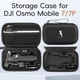 thumbnail image 3 of For DJI Osmo Mobile 7 Pro Mobile 7 Stabilizer Portable Storage Bag Shockproof EVA Carrying Case - Gr, 3 of 5
