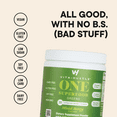 thumbnail image 5 of VitaHustle ONE Superfood Greens Powder, Probiotics, Mixed Berry, 25 Servings, 5 of 8