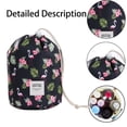thumbnail image 3 of Bolsa de cosméticos multifuncional con cilindro con cordón portátil, 3 of 5