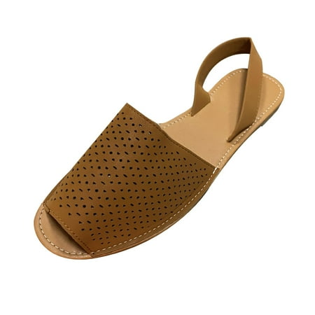 

Tangnade Ladies daily all-match casual shoes Fashion Women s Casual Shoes Breathable flat Outdoor Leisure Sandals Brown 40