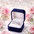 thumbnail image 2 of Mauli Jewels 1.25 Ct Halo Diamond Engagement Rings for Women 4-Prong, 14K Solid White Gold, 2 of 8