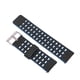 thumbnail image 5 of Correa de cuero compatible con Realme Watch 2, repuesto de 22 mm, correa de reloj, pulsera, color negro y azul, 5 of 12