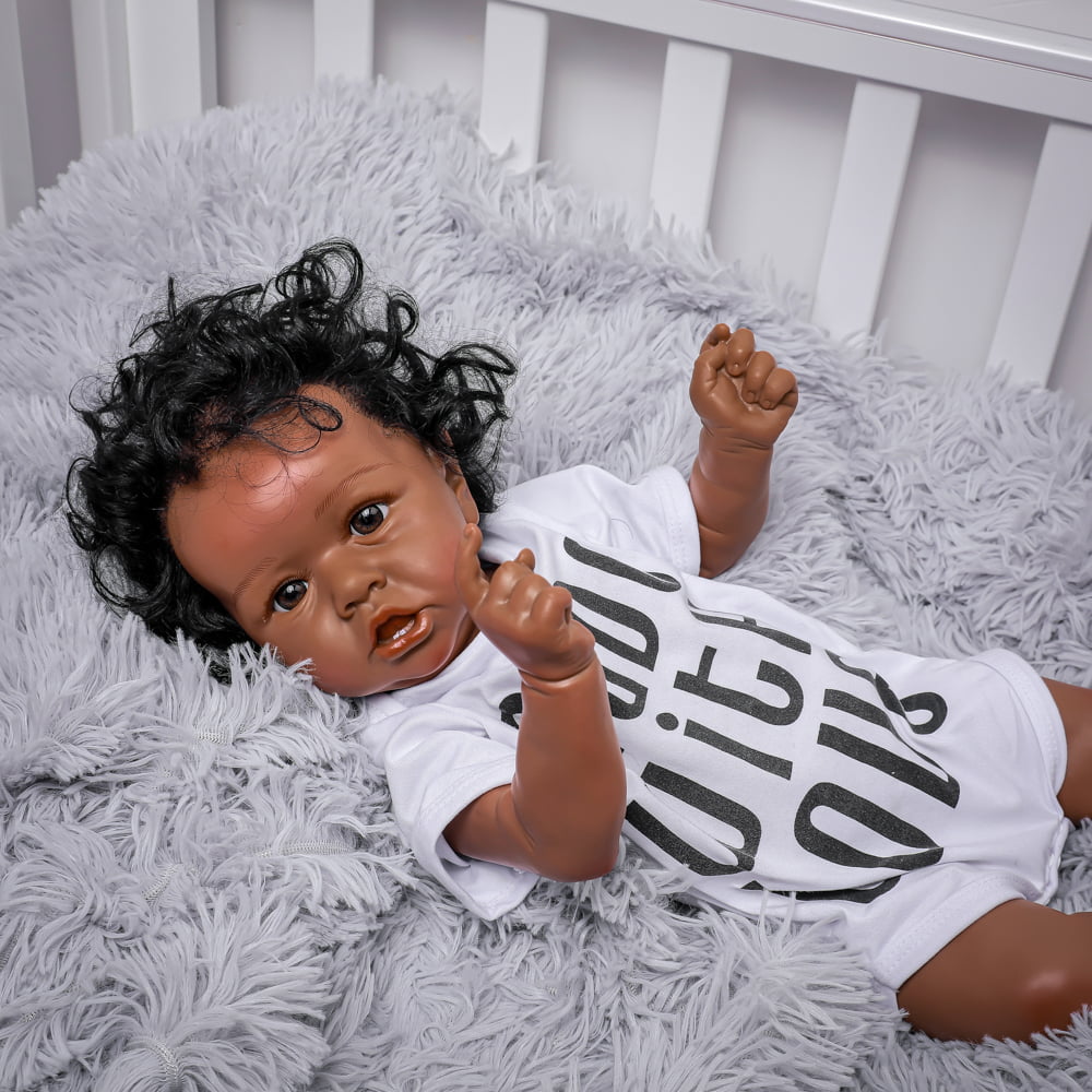 Baby Boy Girl Soft Vinyl silicone Newborn Dolls 20 Inch Realistic Reborn Dolls 