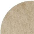 thumbnail image 6 of SAFAVIEH Venice Solid Shag Area Rug, Champagne, 6' x 6' Round, 6 of 6