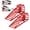 red - 2pcs, variant on 2 Pack Hydraulic Car Ramps for Oil Changes, 5t 11050LBS Heavy Duty Steel Car Lift Ramp - Low Profile, High Lift 9.4"-13.34", Safety Garage Ramps for Trucks & Vehicles