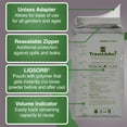 thumbnail image 2 of TravelJohn Resealable Disposable Urinal for All Genders, Adults, and Children (18 Pack) Designed for Emergencies, Travel, Camping, Long Car Rides and more - 28oz/800ml capacity (TJ1N-C), 2 of 7