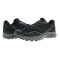 thumbnail image 2 of Saucony Peregrine 12 Mens Shoes Size 10.5, Color: Black/Charcoal, 2 of 4