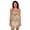 Light Gold, variant on Women's Glittery Sequin Fringe Mini Dress Birthday Party Short Dress Disco Dance Outfits Clubwear Light Pink M