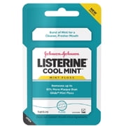 Listerine Dental Floss, Cool Mint 55 yds (Pack of 6)