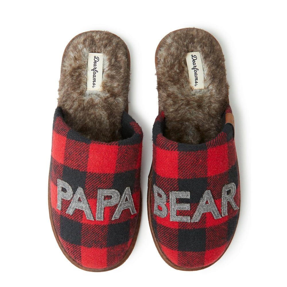 papa bear dearfoam slippers