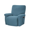 thumbnail image 1 of Funda elástica para sillón relax, funda de sillón, protector de sillón 4 piezas, funda elástica para sillón de TV, tumbona, mecedora, sillón relax, 1 of 7