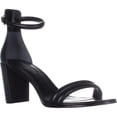 thumbnail image 1 of Womens Kenneth Cole Lex Round Toe Ankle Strap Sandals, Black, 6.5 US / 37 EU, 1 of 5
