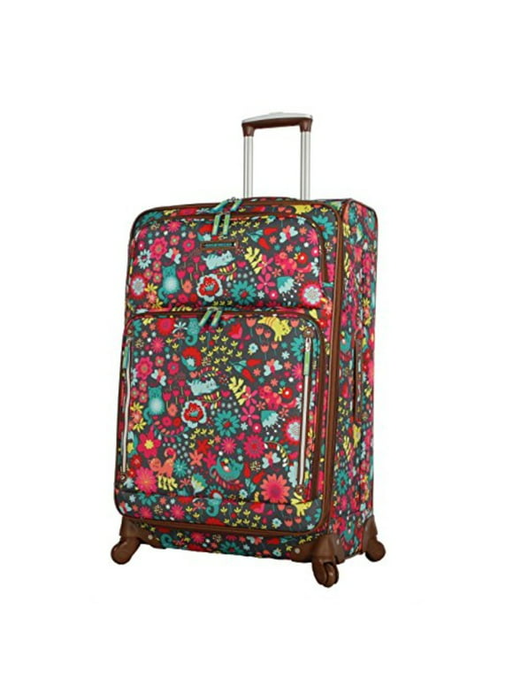 Lily Bloom Checked Suitcases - Walmart.com