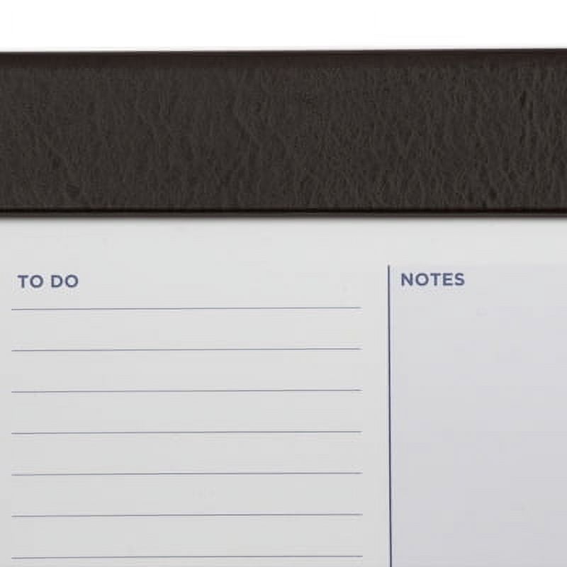 Gallery Leather Undated Weekly Pad Planner - Acadia Burgundy - 7"x 11"