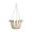 C, variant on NESZZMIR Metal Hanging Planter Basket for Indoor Outdoor Wire Holder with Hanging ChainFlower Pots Decor for Home Fence