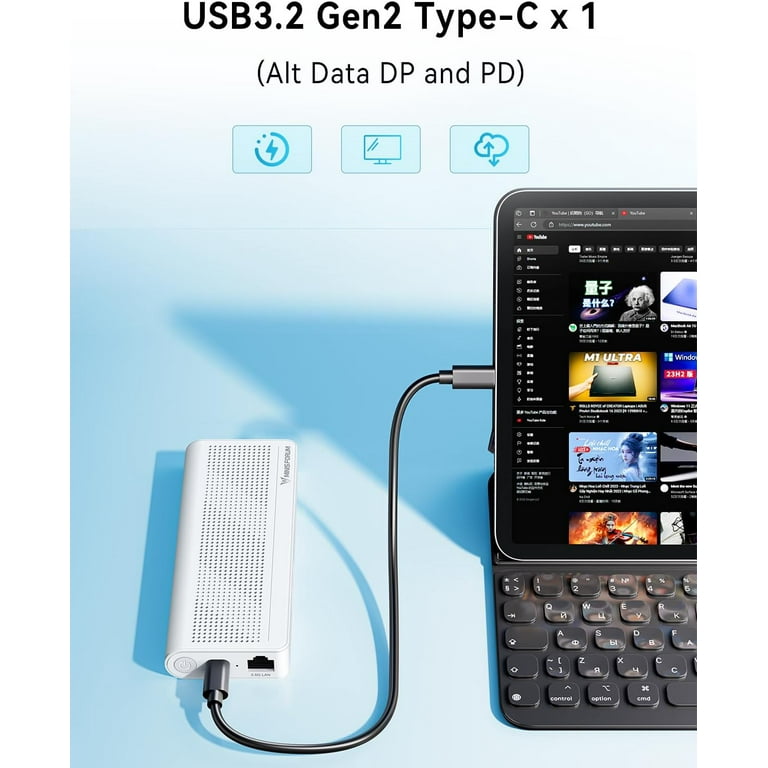 MINISFORUM S100 Mini PC Stick 12th Gen Alder Lake N100(up to 3.4