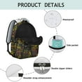 thumbnail image 4 of Science Rules School Backpack - Waterproof & Ergonomic Design with Organized Storage for Students & Commuters, 4 of 6