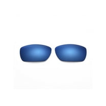 Walleva Ice Blue Polarized Replacement Lenses for Oakley Tinfoil OO4083 Sunglasses