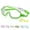 White&green, variant on 2026 New HD Children's Large Frame Waterproof and Anti-fog Swimming Goggles, Wide View Swim Goggles for Kids 3-15