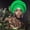 Green, variant on GTEYOIJN Headwraps Hair Turbans for Women Fashion African Women Turban Caps Beanie Headscarf Pre Tied Braid Headwraps for Women Hairband Men