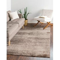 Rugs.com Angelica Collection Rug – 3' x 5' Brown Medium Rug Perfect For Entryways, Kitchens, Breakfast Nooks, Accent Pieces