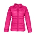 thumbnail image 3 of Niaviben Lightweight Puffer Jacket Women Cropped Puffer Jacket Women Quilted Jackets for Women Winter Coat Women Jackets Women Jackets for Women Warm Jackets for Women Hot Pink M, 3 of 9