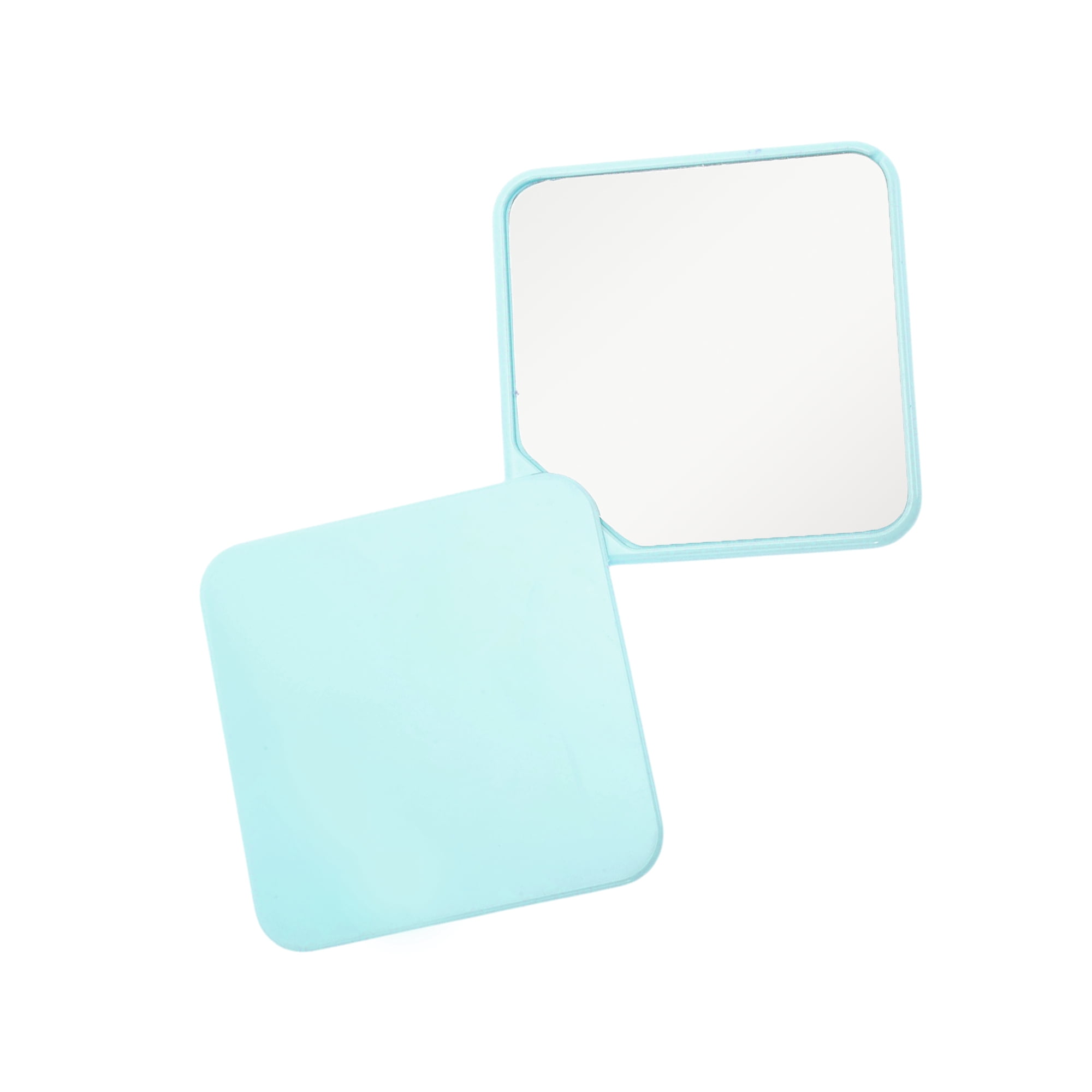 Unique Bargains Rotating Makeup Mirror 1 Pc Green