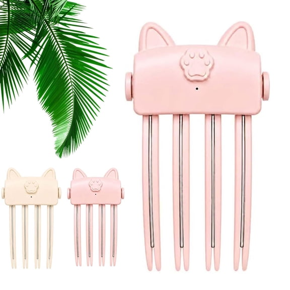 Wireless Heated Volumizing Root Lift Clip, Electric Hair Styling Tool with Quick Heat Setting for Root Volume, Fluffy Bangs and Fine Flat Hair Styling At Home or Travel