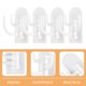 thumbnail image 3 of Moluckfu 4Ud Multiusos Para Puerta Cocina Plástico Duradero Para Organización, 3 of 8