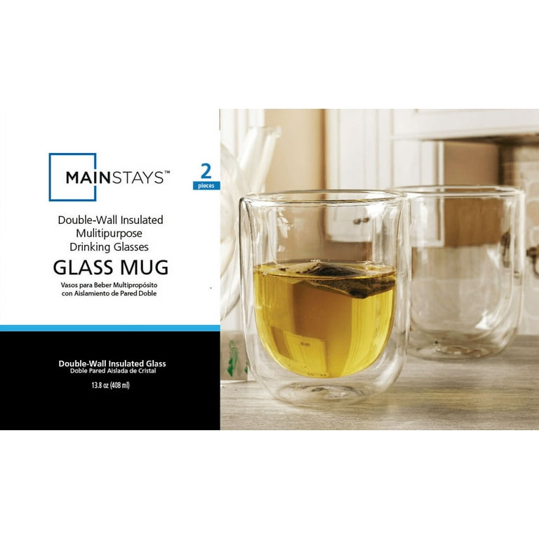 Double Wall Borosilicate Glass Mug by World Market