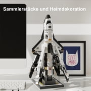 Space Shuttle Building Block Sets, Galaxy UFOs Spaceship Model Kit, Milky Way Space Ship Building Toys