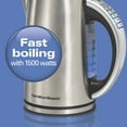 thumbnail image 5 of Hamilton Beach 1500 W 1.7-Liter Electric Kettle with Automatic Shut-off, Keep Warm Feature, 5 of 8