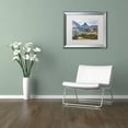 thumbnail image 3 of Trademark Fine Art 'Glacier National Park in Autumn' Canvas Art by Pierre Leclerc, White Matte, Silver Frame, 3 of 4