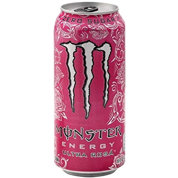 Monster Energy Drink Ultra Rosa 16 Oz Can (Pack Of 12)