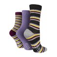 thumbnail image 1 of WILDFEET - 3 Paires de Chaussettes en Bambou à Motifs pour Femmes, 1 of 2