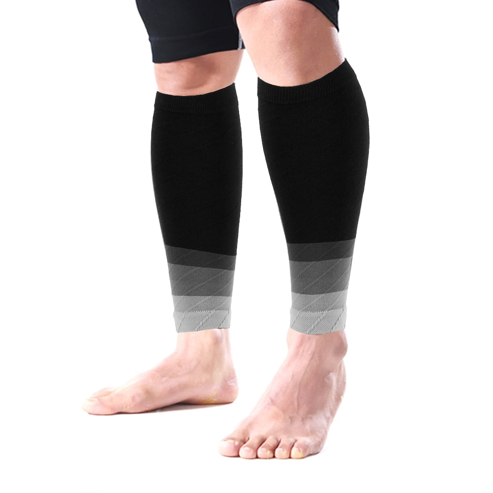Sports Long Sleeve Leg Support Socks Varicose Veins Pain Calf Compression Brace 