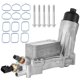 thumbnail image 1 of 926-959 Carcasa de filtro de aceite de motor con sensores y juntas de enfriador de aceite, kit de montaje de vehículo mejorado de aluminio compatible con Jeep Dodge Chrysler 11-16, 68105583AF 68105583, 1 of 6