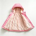thumbnail image 5 of Toddler Kids Hooded Puffer Vest, Boys Girls Fleece Lined Sleeveless Jacket, Warm Zip Up Padded Waistcoat with Pockets for Fall Winter Outerwear(Pink,5-6 Years), 5 of 9
